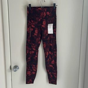 NWT Athleta Rainier printed tight XS